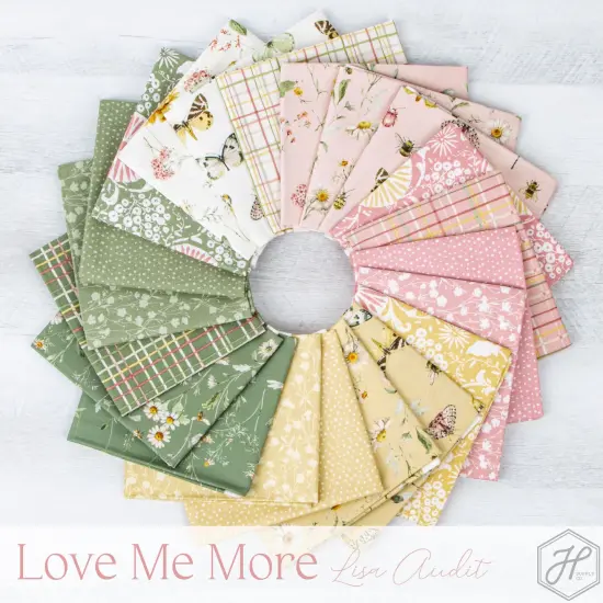Seeds in Green (c15636-green) | Love Me More | Lisa Audit | Riley Blake {2}