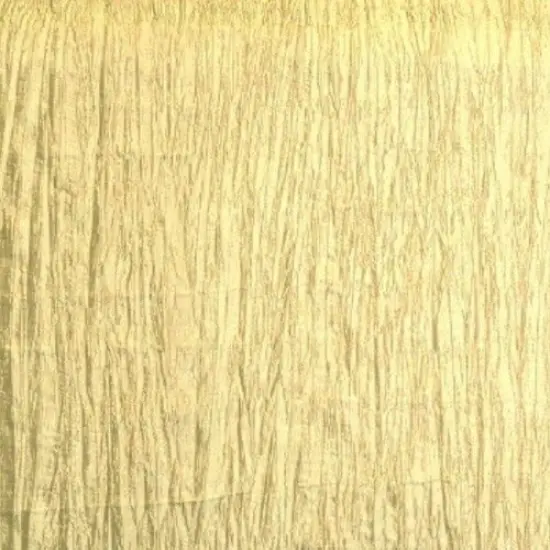 1 Yard Elegant Crease Crushed Taffeta Fabric for Event Decor 54" Width Gold {1}