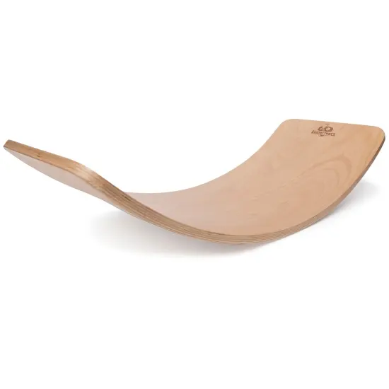 Kinderfeets: Kinderboard - Natural - All Ages Wooden Balance Board, Multifunctional Use, Handcrafted, 300 Lbs Max,Toddler-Kid-Teen-Adult Age 18mo+ {1}