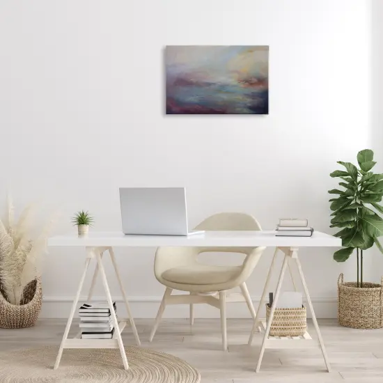 Stupell Industries Golden Hour Swirled Abstract Canvas Wall Art Design by Lydia Orange {2}