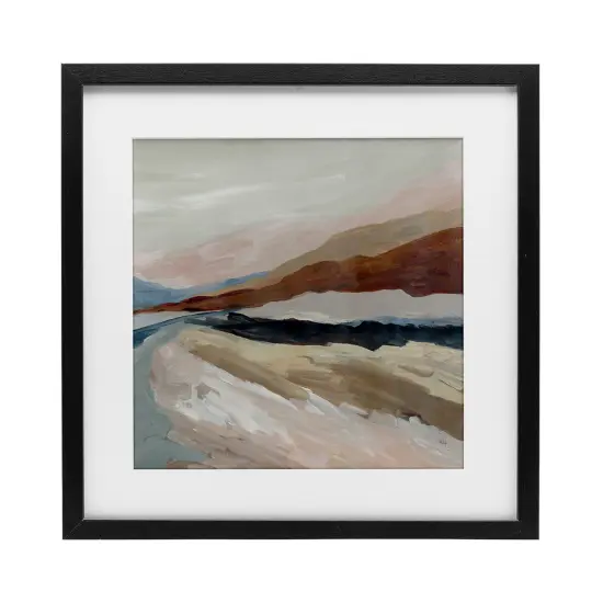 Stupell Industries Shadows Of Dusk Landscape Framed Print Under Glass, design by Jacob Q {1}
