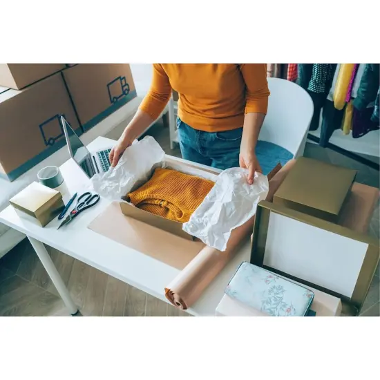 Tissue Paper for Gift Bags -20" X 30" Bulk Tissue Paper Dark Blue 480 Sheets - 10lb Newsprint for Packing, Birthday Gift Box Filler, Packing Supplies for Moving SuppliesSilver {5}