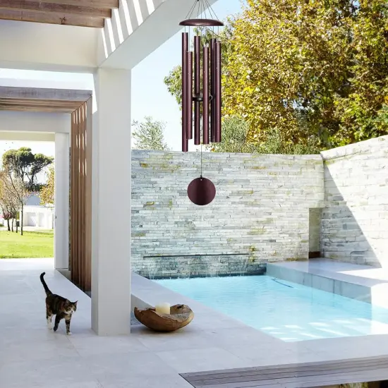 Wind Chimes for Outside Deep Tone, 38'' Large Memorial Wind Chimes Outdoor, Wind Chime Gifts for Mother's Day/Grandma, Sympathy Gifts, Bronze {3}