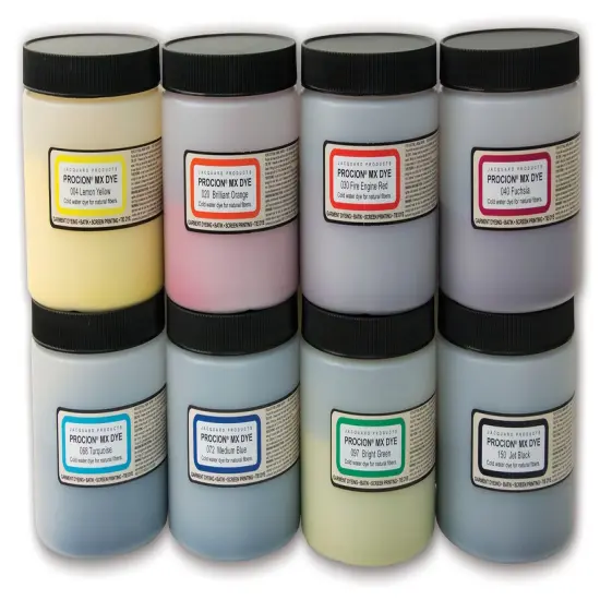 Jacquard Pocion MX Dye Set 8/Pkg-8oz. Assorted Colors {1}