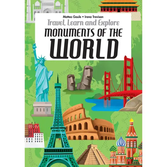 Sassi: Travel, Learn & Explore - Monuments Of The World - 200pc Puzzle, 32pg Facts Book, 32 Special Figures, Poster, UNESCO, Educational Set, Kids 6+ {4}