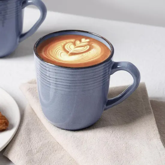 Coffee Mugs, 14 oz Coffee Mugs Set of 4 {5}