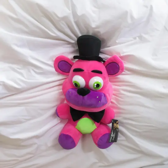 Five Nights at Freddys 14 Inch Plush | Neon Pink Freddy {4}