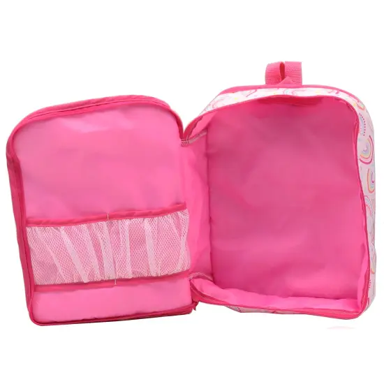 Dream Collection: 12" Baby Doll Backpack Set - Rainbow & Bunny - Change Of Outfit & 10 Accessories, Pretend Play, Kids Ages 2+ {4}