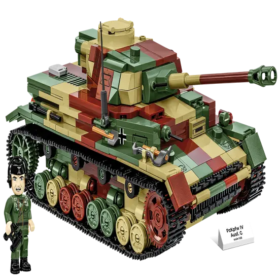 COBI Historical Collection WWII PzKpfw IV Ausf. G Tank {2}