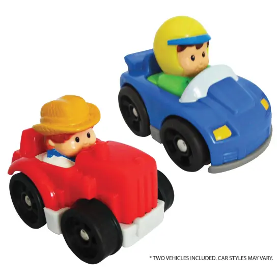 Imaginmat: Jumbo - Fisher Price - Floor Playmat & 2 Toy Cars, 47 x 61", 2 Character Vehicles, Durable EVA Foam Mat, Portable, Licensed, Kids Ages 3+ {4}