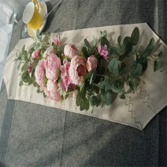 30 Inch Rustic Artificial Floral Swag {3}