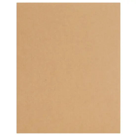 25 Pack Corrugated Cardboard Sheets 8 x 10.2 Inches, 2mm Thick Cardboard for Crafts, Packing, Shipping, Moving, Mailing, DIY Art & Classroom Projects {7}