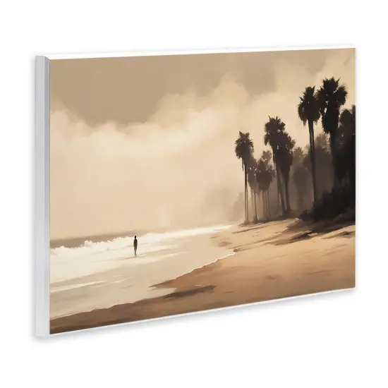 Stupell Industries Moody Beach View Wall Plaque Art Design by Noah Bay {3}