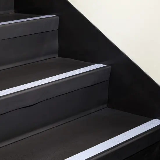 Reflective Tape - White Outdoor Reflector Safety Roll for Trailers, Warning, Signs, Stairs, Bikes (2 In x 30 FT) {5}