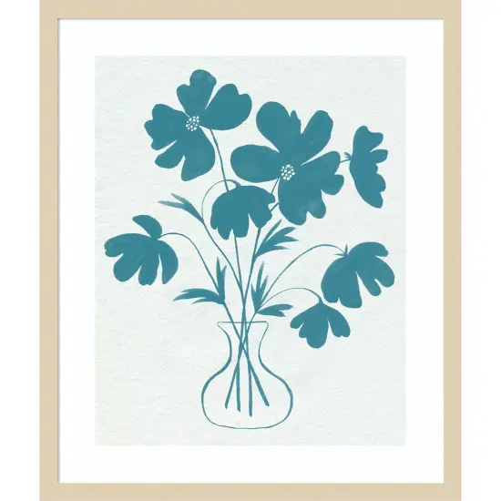 Elementary Arrangement II by Grace Popp Wood Framed Wall Art Print {1}