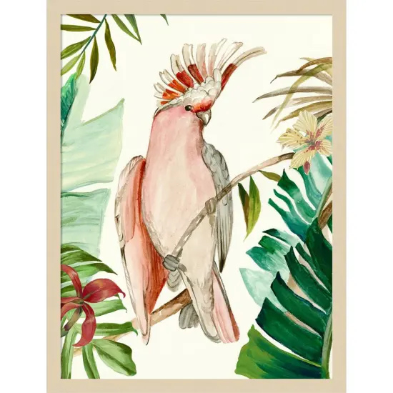 Tropical Bird I by Aimee Wilson Wood Framed Wall Art Print {1}