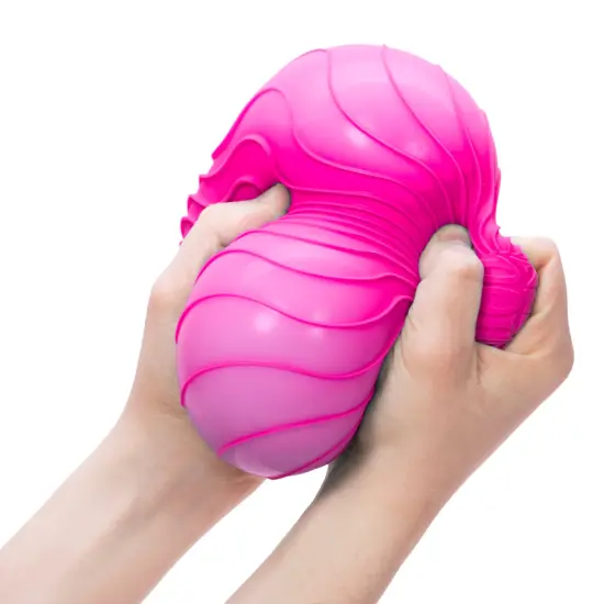 Schylling: Ripples Super NeeDoh - Surprise Style! (1) 4.25" Toy In Assorted Neon Colors & Textures, Doh-Filled, Stress Reliever, Squish-Squeeze-Pull {4}