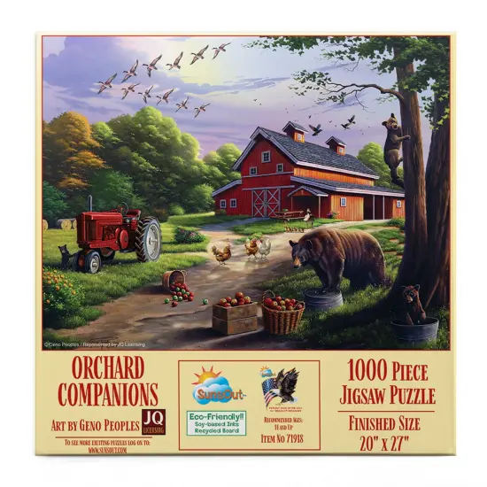 Sunsout Orchard Companions 1000 pc Jigsaw Puzzle 71918 {4}