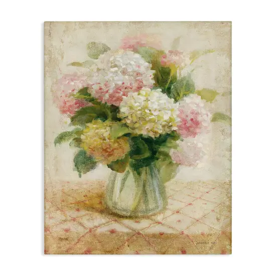 Stupell Industries Cottage Hydrangeas in Pink Canvas Wall Art Design by Danhui Nai {1}