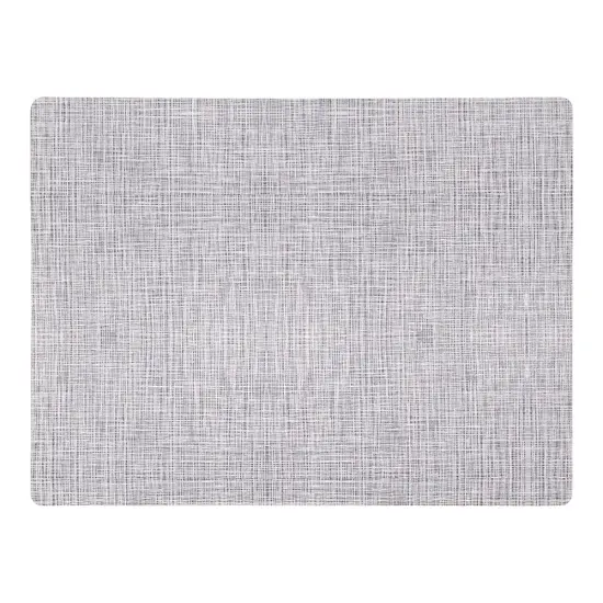 Linen Style Rectangular Placemats Denim {4}