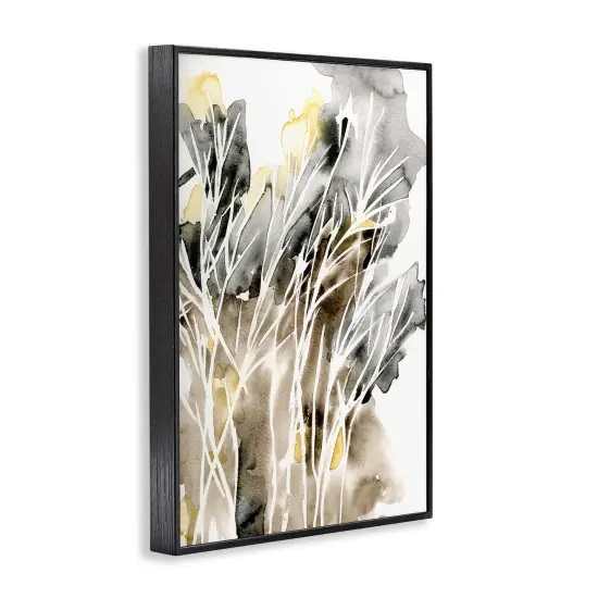 Stupell Industries White Strands Watercolor Framed Giclee Wall Art Design by Regina Moore  {3}