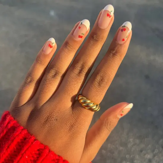 BE MINE NAIL STICKERS {4}