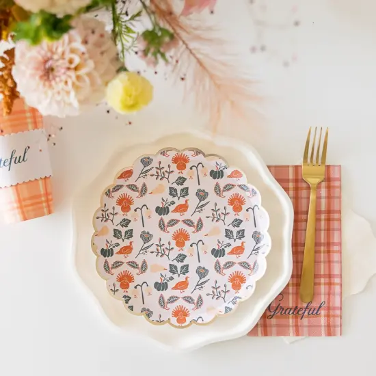 BONJOUR FETE X THE HOUSE THAT LARS BUILT THANKSGIVING SMALL PLATES {3}