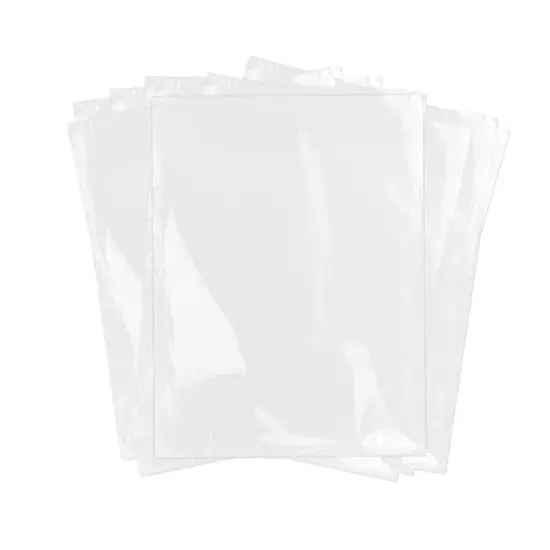 Flat Shrink Bags 6 1/4'' X 7'' Retail Ready {4}