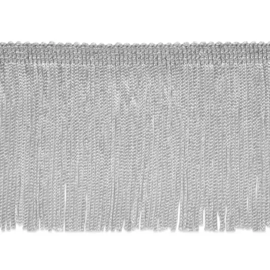 5 Yards of 3" Chainette Fringe Trim | 5 yard cut Gray {1}