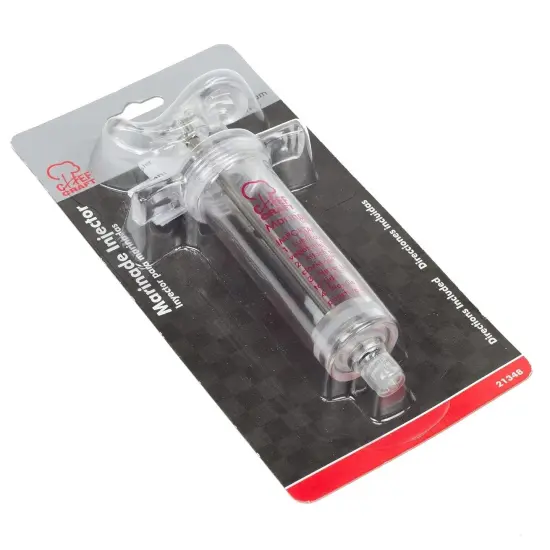 Chef Craft Heavy Duty Meat Marinade Seasoning Flavor Injector, 7-inch (Pack of 2) {2}
