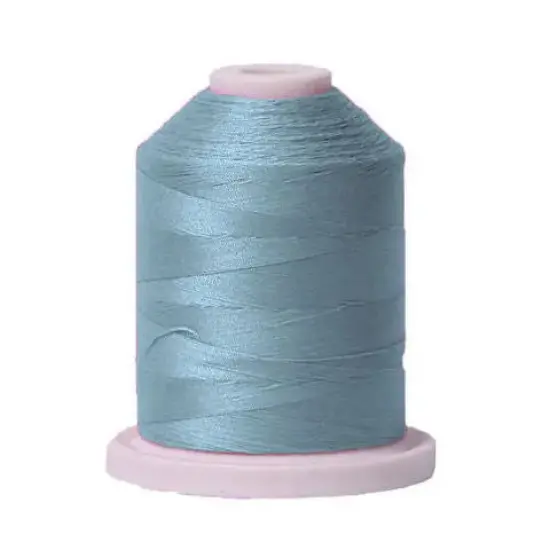 804 Crystal Blue Signature Cotton Thread Mini Spool - 50WT {1}