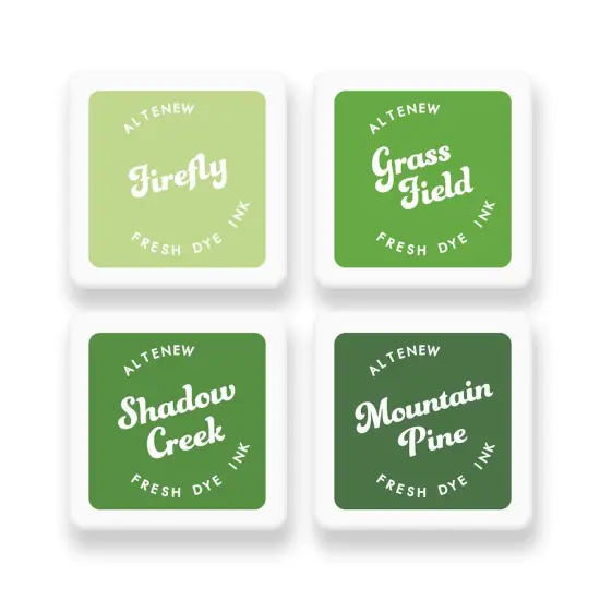 Green Valley Fresh Dye Ink Mini Cube Set {1}