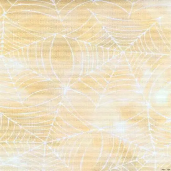 Golden Web Designer Printed AIDA Fabric. Canvas for embroidery with an applied backgroundKF-1154A {1}