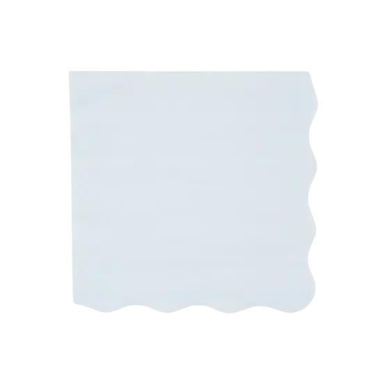 SKY BLUE ECO LARGE NAPKINS {1}