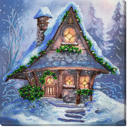 Bead Embroidery Kit - When winter blows cold {1}