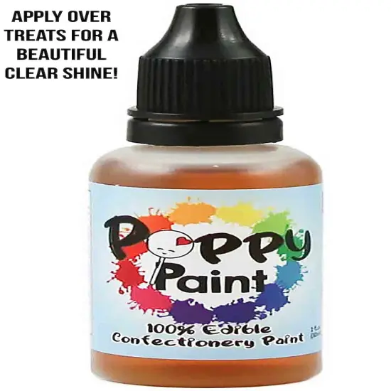 Poppy Paint Super Shine Glossy Glaze for Confection Decoration {3}