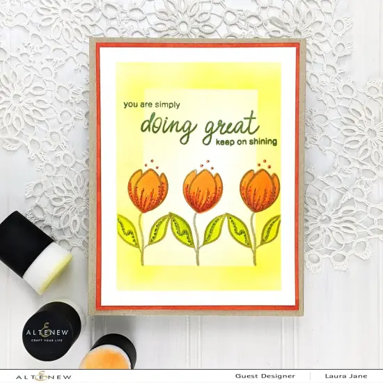 Small Blending Brush Set (Flat Bristles) {5}