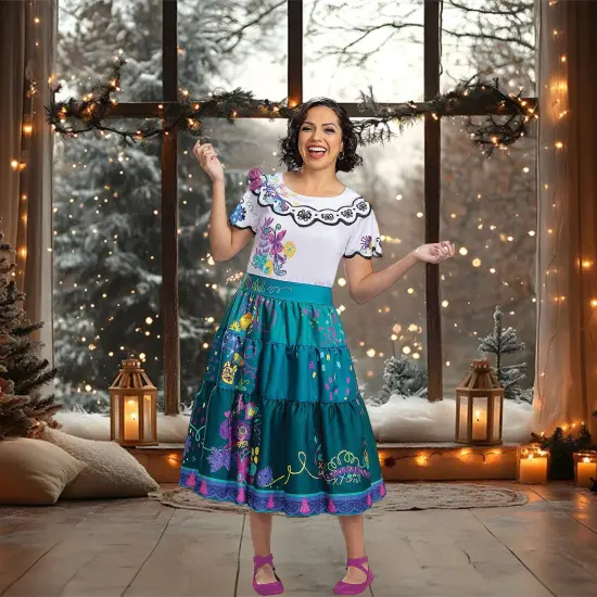Women&rsquo;s Deluxe Disney&rsquo;s Encanto Mirabel Madrigal Costume {1}