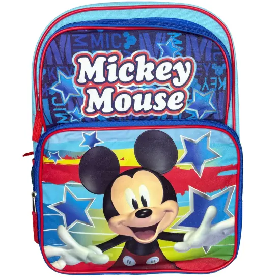 Disney Mickey Mouse Cargo School Backpack 16" with pocket {3}