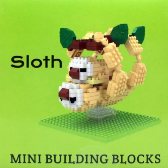 Mini Building Blocks - Sloth {2}