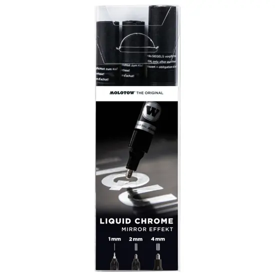 Liquid Chrome 3 Piece Basic Set {1}