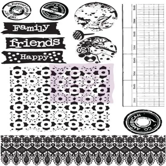 Cling Stamps- Sunrise Sunset - 1 pc 655350960100 {1}
