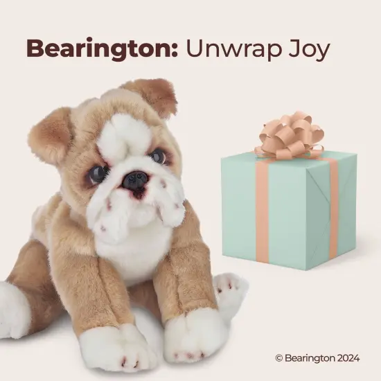 Bearington Tug The English Bulldog Plush, 13 Inch Dog Stuffed Animal, For Ages 3-14 Multicolor {5}