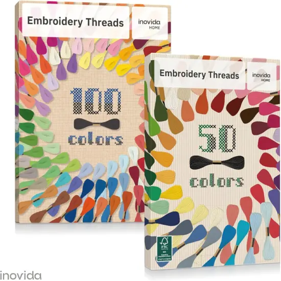 Embroidery Floss Set - 100 Colors {3}