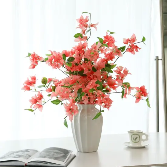 10PCS Bougainvillea Artificial Flowers Tabletop Decorations {5}