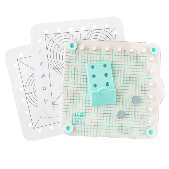 We R Precision Press Stamp And Stencil Holder-8 Pieces {3}