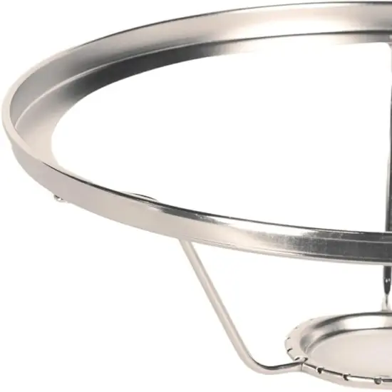 Aladdin Nickel Plated 10" Under Burner Shade Ring for Glass Shades {5}
