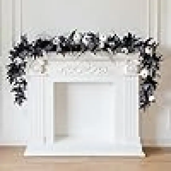 Black Maple Autumn Vine Fall Decor Maple Thanksgiving Halloween Home Decor {1}