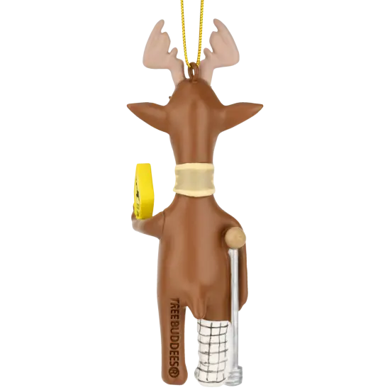 Tree Buddees Funny Deer Crossing Christmas Ornament Injured Reindeer Hilarious Holiday Decor {5}