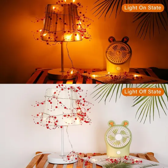 Christmas Garland with Lights 8.3 FT {4}